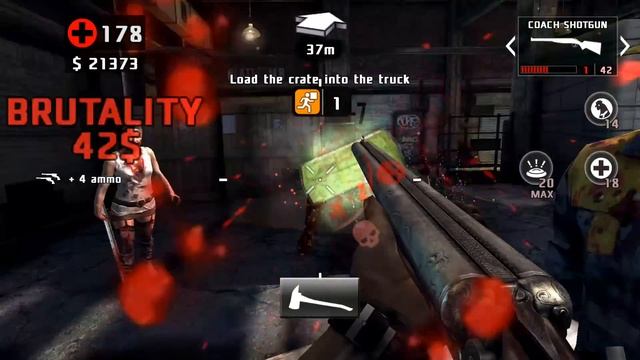 Dead Trigger 2 Supply Run Coach Shotgun & Dual Peacemakers Nvidia Shield Tablet смотреть онлайн