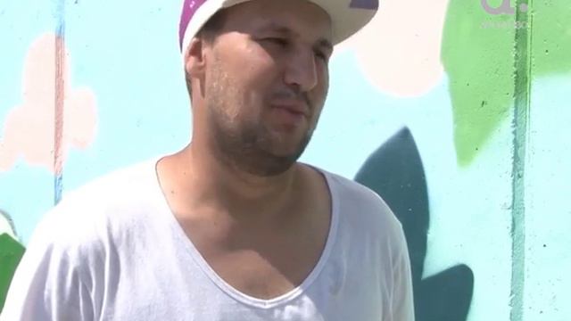 Красноярцы разрисовали набережную смотреть онлайн