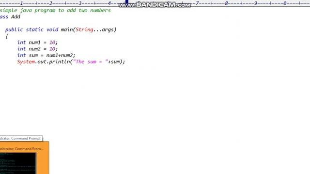 Add Java Program смотреть онлайн