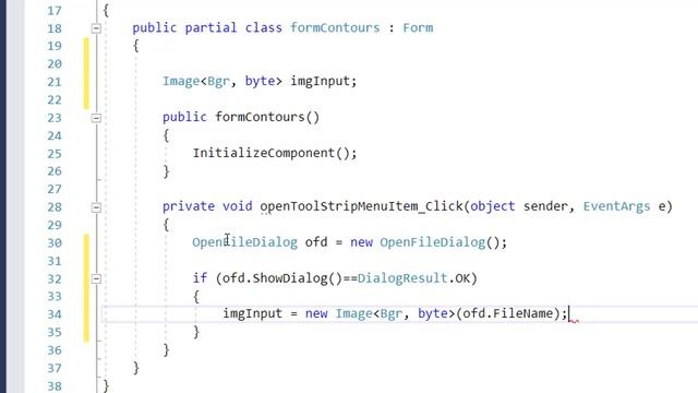 Emgucv # 15: Object Contour Extraction смотреть онлайн