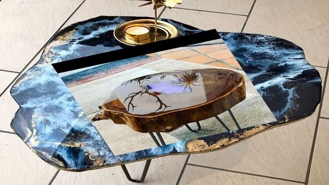 Столы из эпоксидной смолы на заказ смотреть онлайн