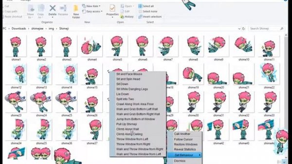 Saiki Shimeji - All Picture Editing from 'Psibatto' (Download Link)