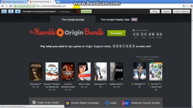 $1 Games???  The Humble Bundle