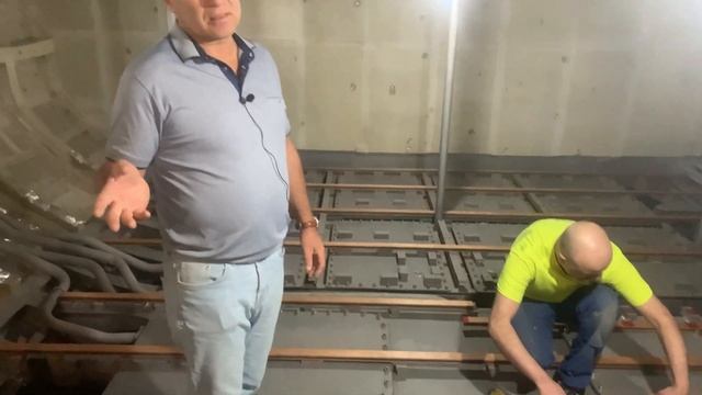 Прогресс строительства стальной моторно-парусной яхты длиной 24 м. Шумоизоляция, оборудование и др. смотреть онлайн