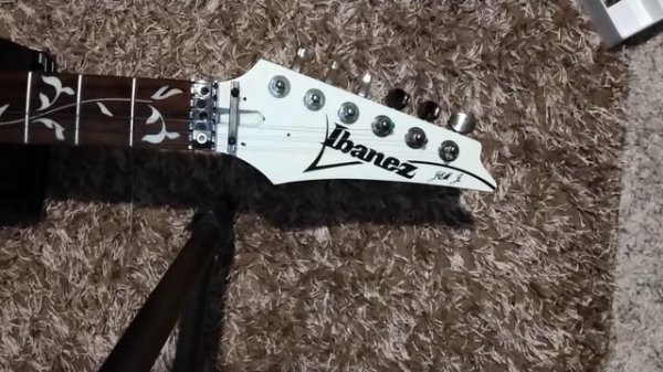 Ibanez Jem Jr Tuner Upgrade with Hipshot Locking Tuners