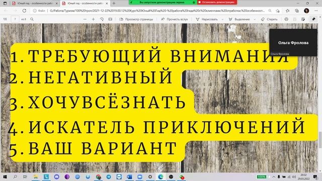 Лекция - "Трудные клиенты, и с чем их едят. Особенности работы тургида с клиентами." смотреть онлайн