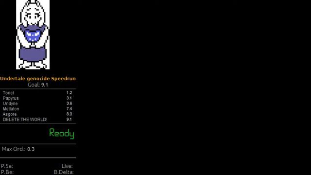 Undertale genocide speedrun [Ger/Fr/Eng] смотреть онлайн