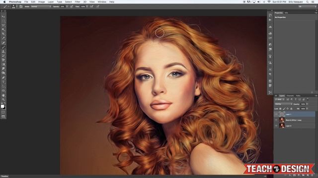 Oil Smudge Painting in Photoshop смотреть онлайн