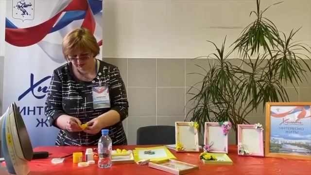 Дыхание весны. Оформление фоторамок с помощью цветочной композиции в домашних условиях смотреть онлайн