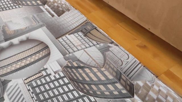 Как клеить обои с раппортом 64/32, Раскрой обоев с смещением рисунка на 64-32. смотреть онлайн