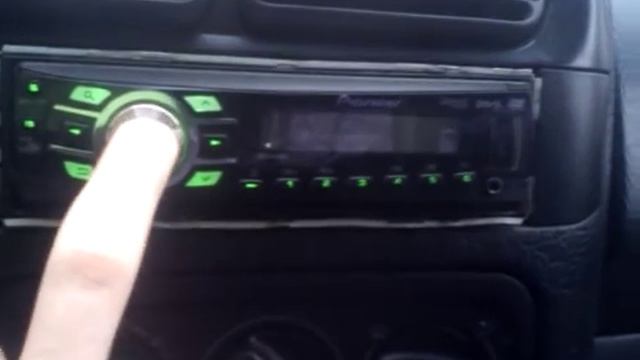 как изменить цвет подсветки в магнитоле Pioneer