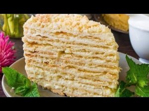Безумно Вкусный, Хрустящий Торт «Наполеон»/Napoleon Cake