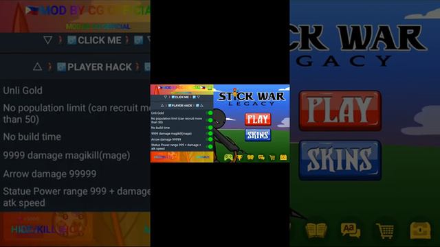 Another stick war legacy mod menu Ver:2021.1.9 смотреть онлайн