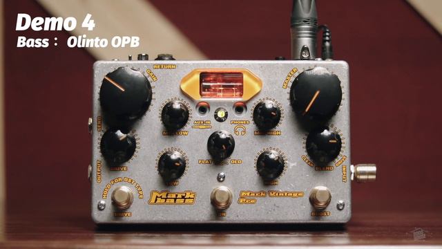 Markbass Vintage Pre Bass Preamp Review