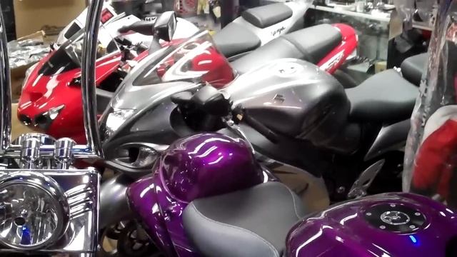 2011 Custom Hayabusa by The Busa King House of Colors Purple Candy смотреть онлайн