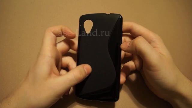 Черный силиконовый чехол для Google Nexus 5 смотреть онлайн