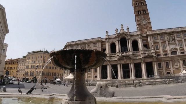 Facade of the #Basilica di Santa Maria Maggiore HD #UNESCO WORLD HERITAGE смотреть онлайн