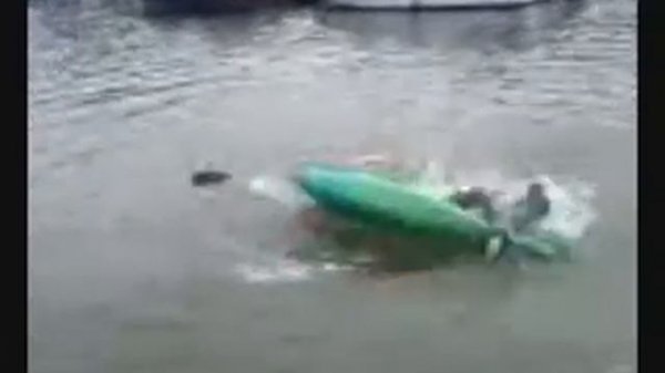 Kayak rolls, back deck, hand back deck, rolling games