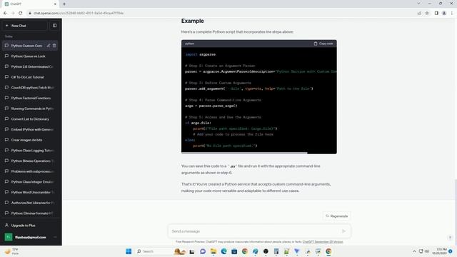 Python Service Custom Command Arguments смотреть онлайн