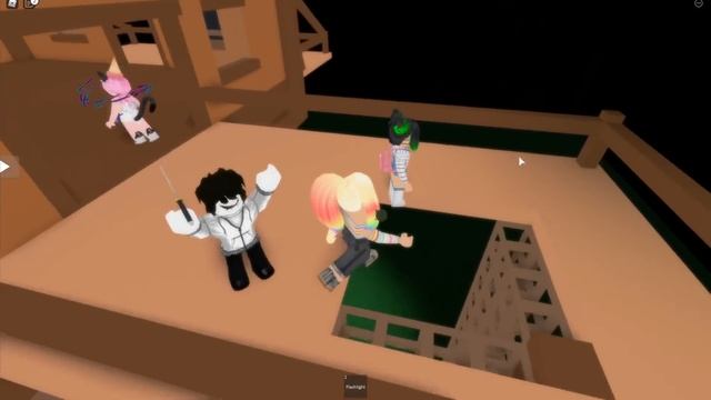 У НАС В ЛИФТЕ ДЕРУТСЯ СВИНЬИ! Roblox Scary Elevator смотреть онлайн