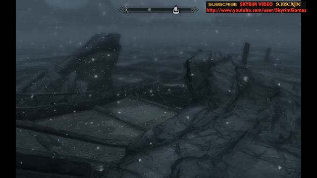 Skyrim - Shipwreck Map Location - Hela's Folly