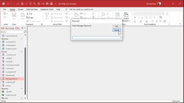 Use the InputBox Function in Microsoft Access VBA to Prompt for User Input, e.g. a Manager Password смотреть онлайн
