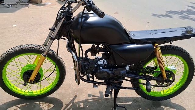 #herohonda modification passion plus modification #caferacer смотреть онлайн