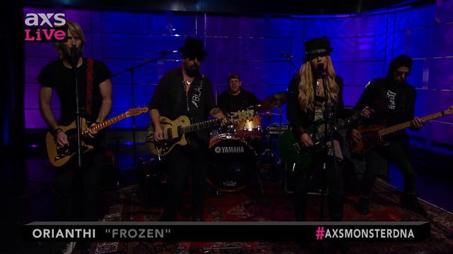 Orianthi Frozen ...AXS Live Dave Stewart , Cyril Niccolai , tommy Henrikson , randy cooke смотреть онлайн