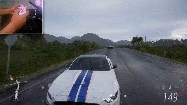 Ford Mustang Shelby GT350R - Forza Horizon 5 | Controller Gameplay Driving 4k смотреть онлайн