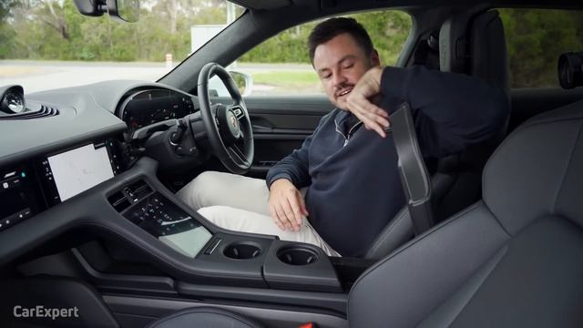 Porsche Taycan Turbo (inc. 0-100) detailed review - these wheels are ? смотреть онлайн