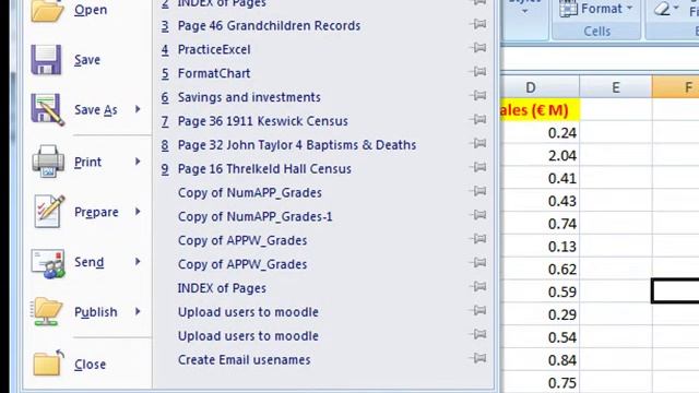 AM 4422 sort using Custom lists Microsoft Excel 2007 ECDL Advanced ITQ3 смотреть онлайн