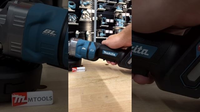Makita xgt 40V Max GA050G angle grinder with electronic brake and active feedback sensing technolog смотреть онлайн