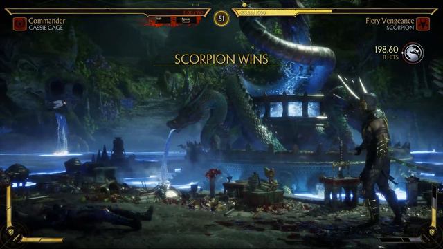 Mortal Kombat 11 - Scorpion Vs Cassie Cage (Very Hard) смотреть онлайн