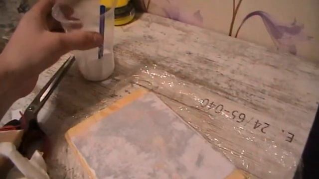 Как перенести фото на дерево с помощью клея смотреть онлайн