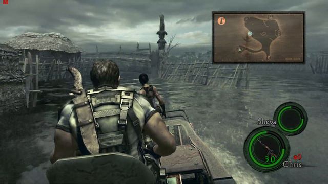 Resident Evil 5 | #6 | Oynanış (Gameplay) | Yorumsuz (No Commentary) | Hileli (Cheat) смотреть онлайн