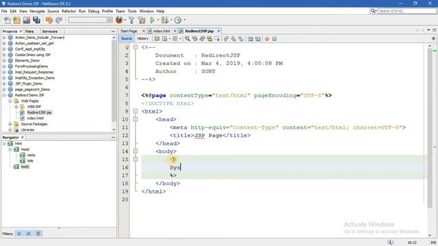 JSP Redirection with Practicals смотреть онлайн