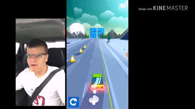 Singing Man Crash in Car Crashy Dashy смотреть онлайн