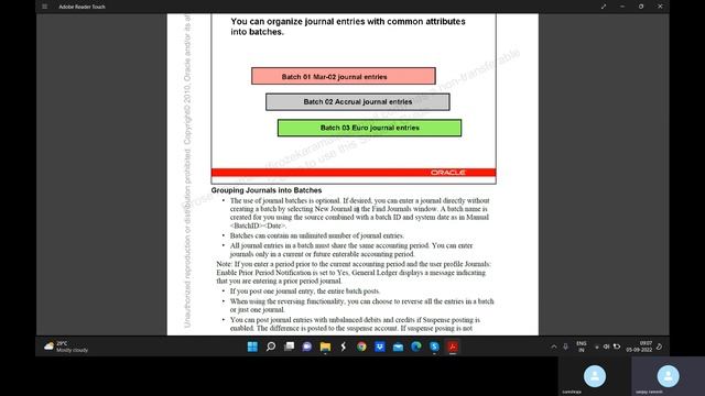 Oracle Financials - R12 GL2 (Tamil) - Suspense & Reversal Journals смотреть онлайн