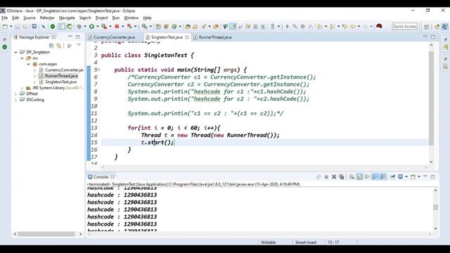 Lec-3, Singleton design pattern PART-II code in Bengali || Double Checking Technique смотреть онлайн