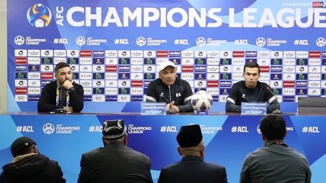OCHL. "Nasaf" - SHarja" Ro'ziqul Berdiyev va Akmal Mozgovoy matbuot anjumanida ishtirok etdi смотреть онлайн