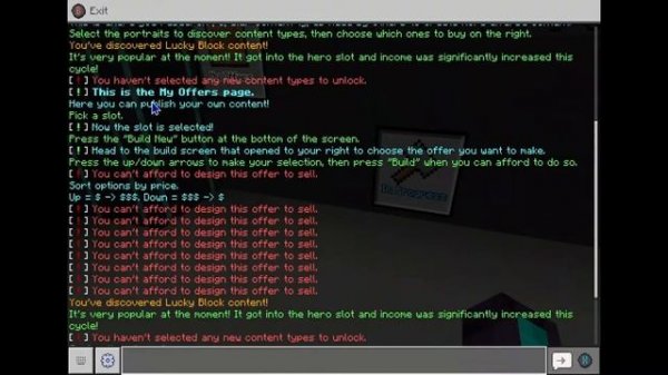 Minecraft marketplace creator tycoon