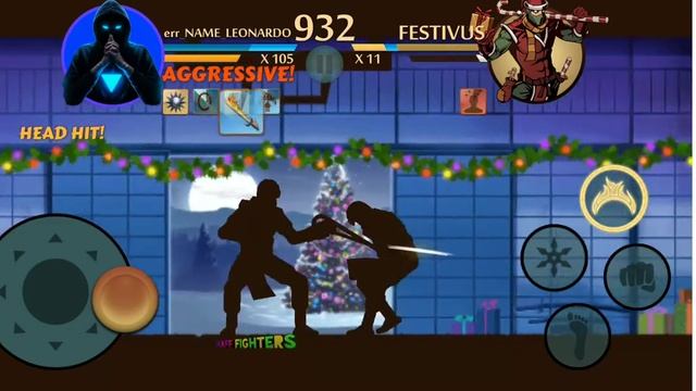 Shadow fight 2 новогодний босс праздник смотреть онлайн