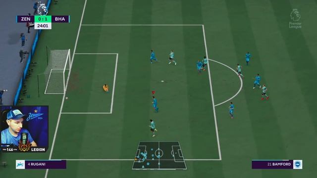 FIFA 22 Карьера за Зенит в АПЛ #4 | Аталанта | ⭐ 146 LEGION ⭐ #FIFA22АПЛ #FIFA22 #FIFA22ЗЕНИТ