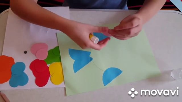 Рыбка-аппликация. ПДО Сартаева А.О. ДДТ Кост. р-на Костанайской области смотреть онлайн