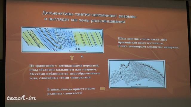 Фролова Н.C. - Тектонофизика. Часть 1 - 14. Дисгармония складчатой структуры. Дизъюнктивы сжатия смотреть онлайн