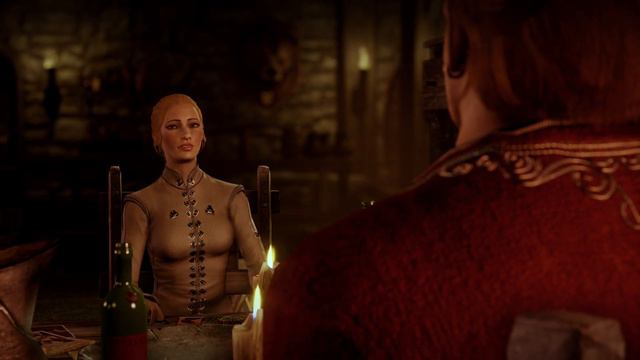 Dragon Age Inquisition: Cullen losing his clothes in gamble смотреть онлайн