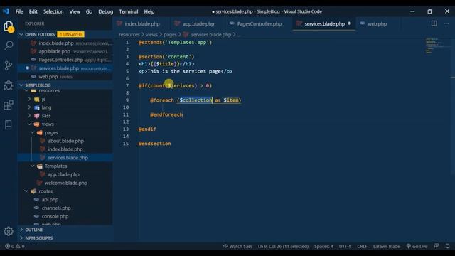 Laravel Tutorials Official In Urdu Part 4 - Blade Template смотреть онлайн