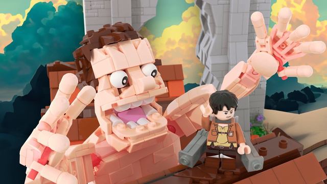 I Designed a Lego Attack On Titan Set! смотреть онлайн