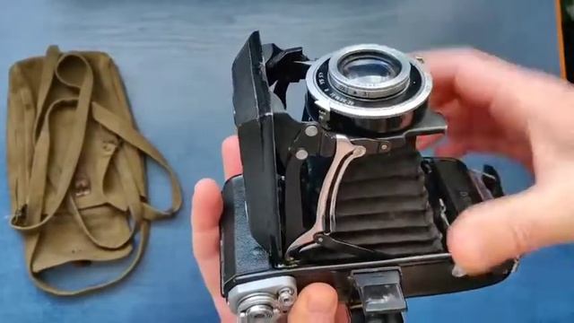 Фотоаппарат Москва -1 , 1947 года выпуска . смотреть онлайн