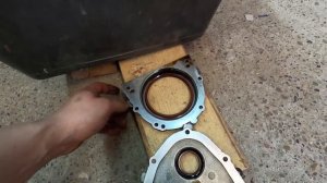 AUDI 80 GTE DZ Течь сальников №2 Ставим КПП